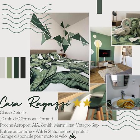 Casa Ragazzi - Meuble De Tourisme Classe 2 Etoiles - Refait A Neuf - Calme - Parking Gratuit A Proximite Lempdes Ngoại thất bức ảnh